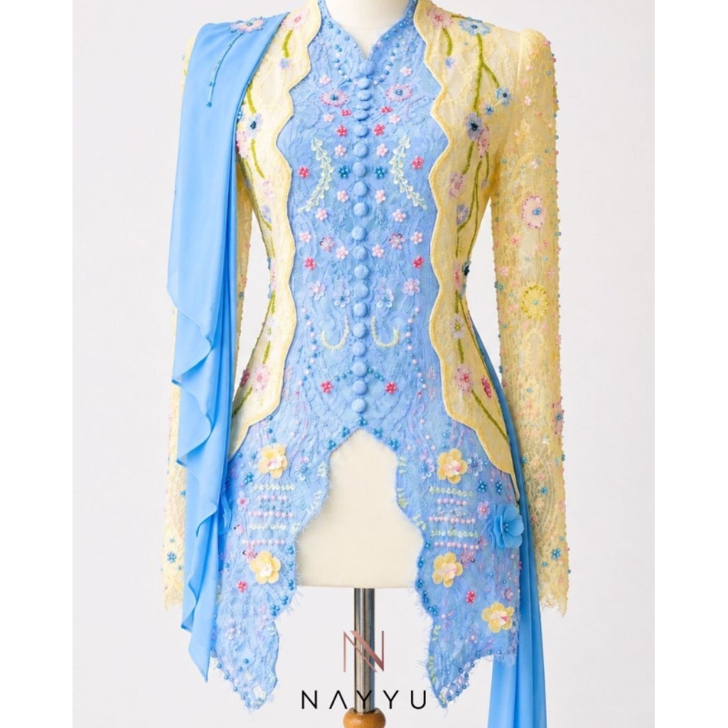 PO Custom Kebaya 2 Lace Full Payet
