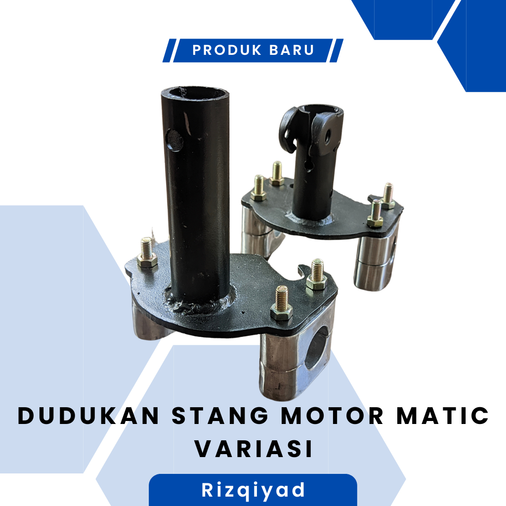 Dudukan Stang Matic Variasi Honda Yamaha Tebal 5mm Adaptor Stang Trondol Beat Street Scoopy Mio Soul