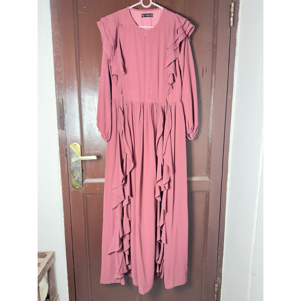 Dress Gonegani Gamis Lebaran Preloved VVGC