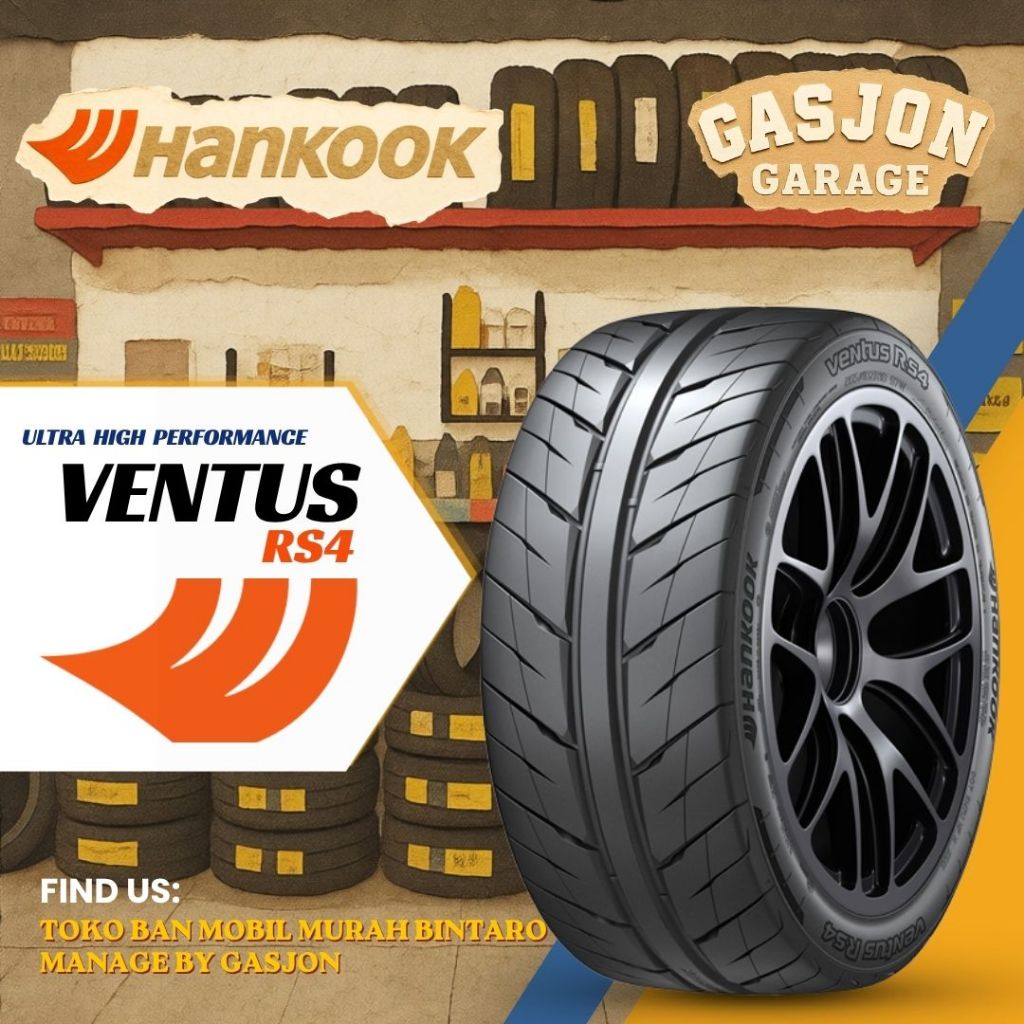 Ban Mobil 195/50 r15 Hankook Ventus RS4 195 50 r15 Hankook Ventus RS 4 195 50 ring 15