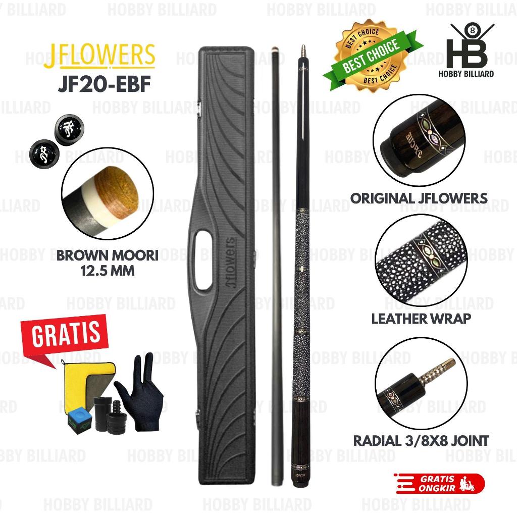 Jflowers JF20-EBF Stick Billiard Shaft Carbon Play Low Deflection 12.5mm