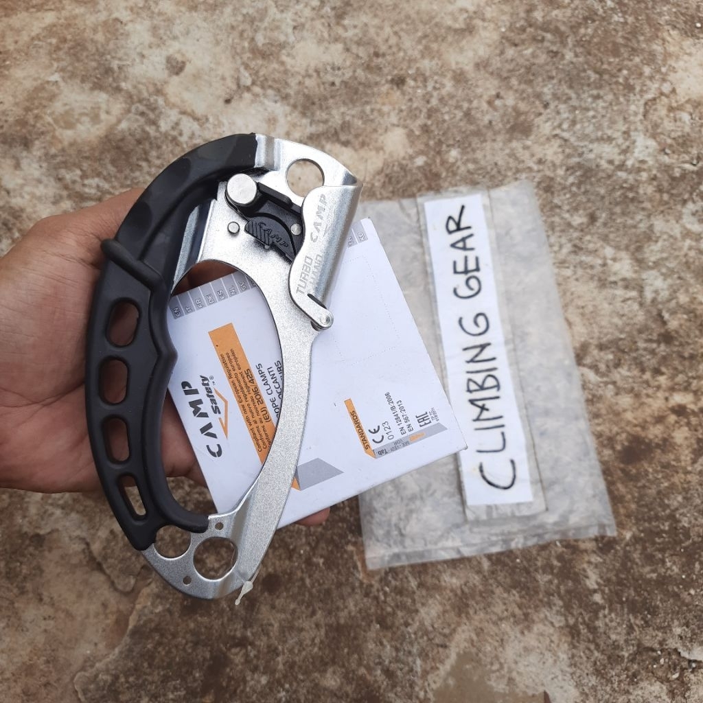 JUMAR CAMP TURBOHAND HAND ASCENDER ROPE ACCESS CLIMBING CAVING  Bukan Petzl Ascension