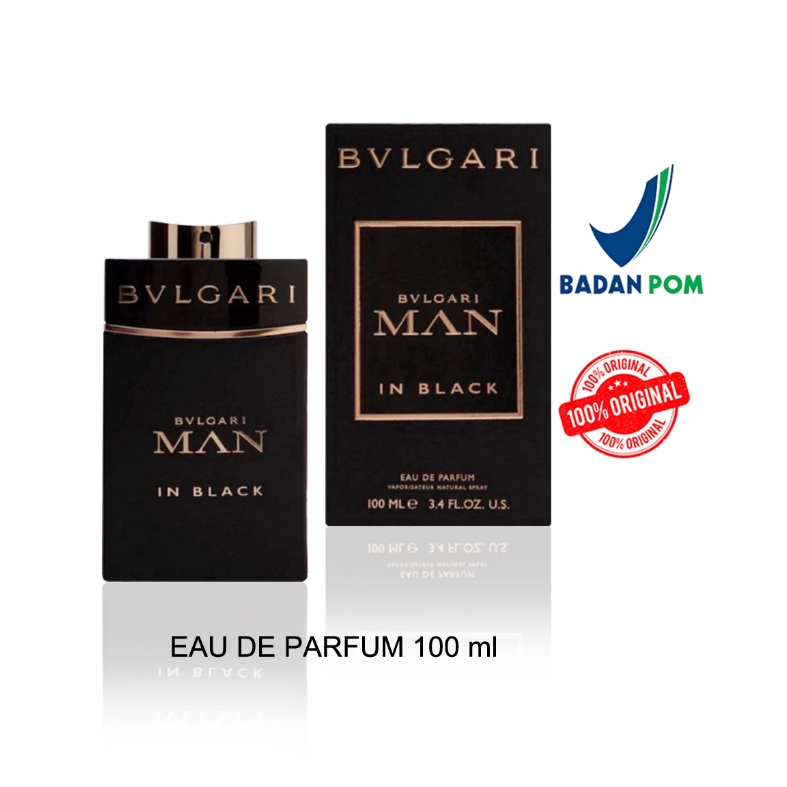 Parfum Original Bvlgari Man In Black For Man EDP 100 ml