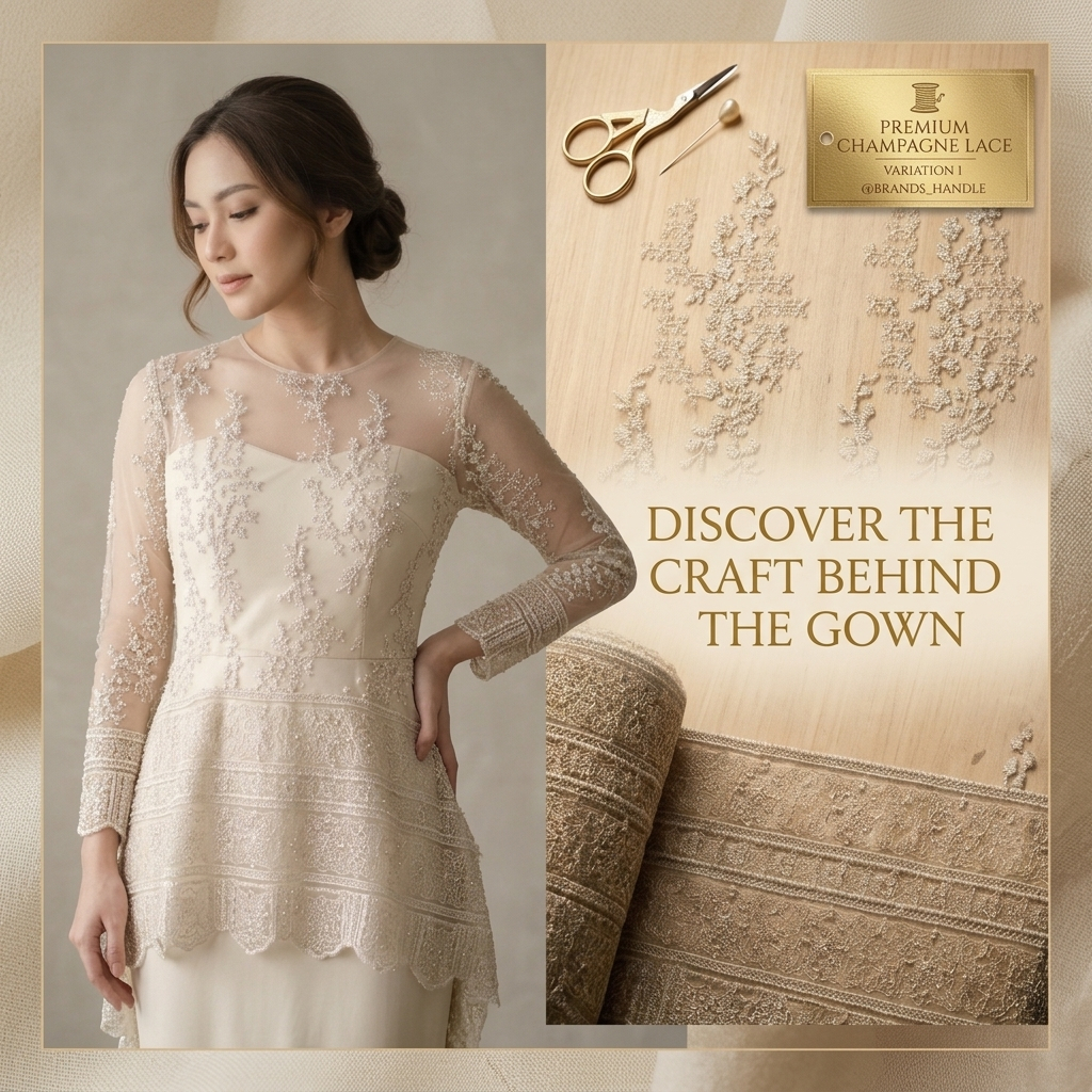 KAIN TILE AKAR MUTIARA KAIN TILE MOTIF AKAR MUTIARA GLITTER ADA YANG PINGGIRAN