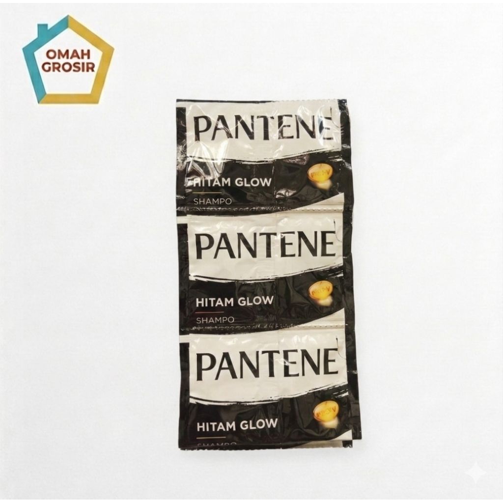 shampo sachet pantene varian hitam glow
