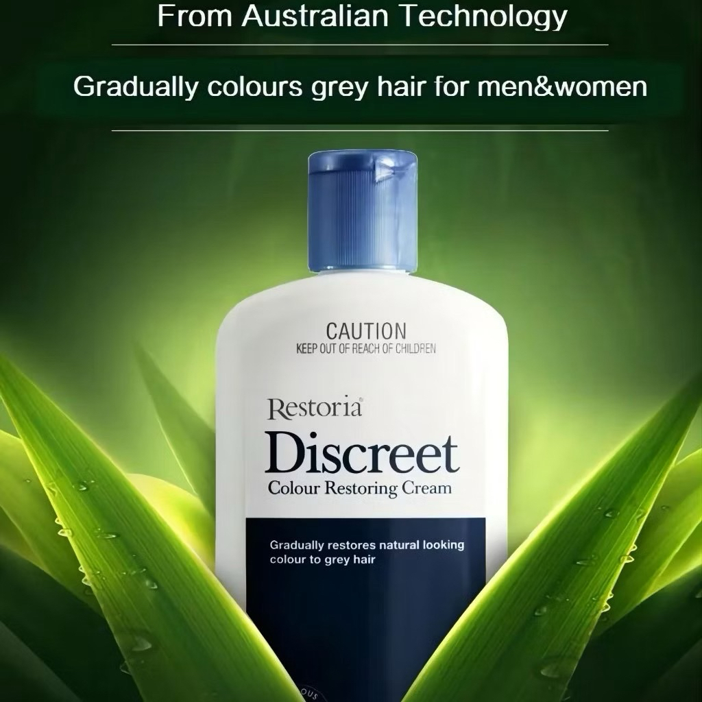 RESTORIA Discreet Colour Restoring Cream-250ml Original Made In Australia