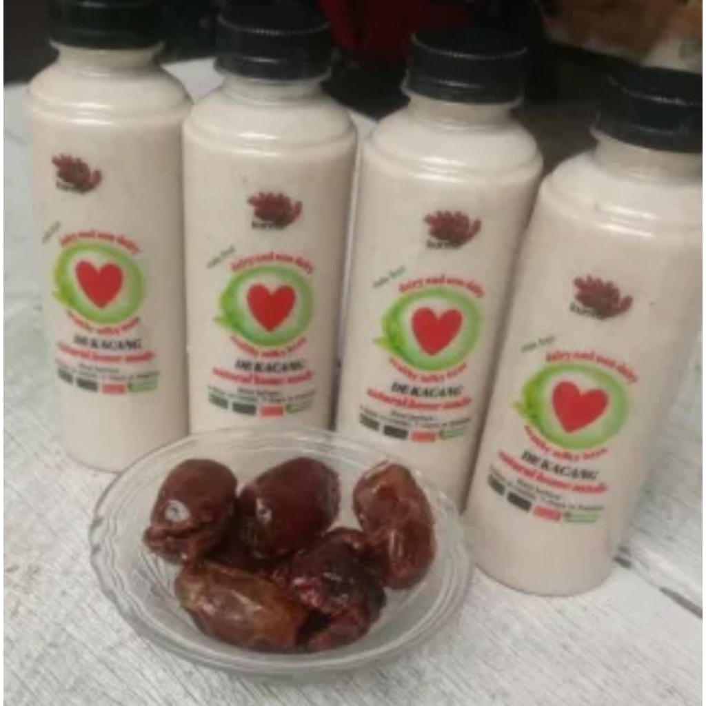 susu kurma  homemade (kurma Sukari+susu sapi murni)