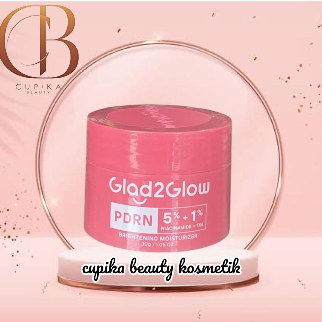 ic.uz} GLAD2GLOW PDRN moisturizer 5% + 1% niacinamide + txa 30 gr glowing skin barrier cerah