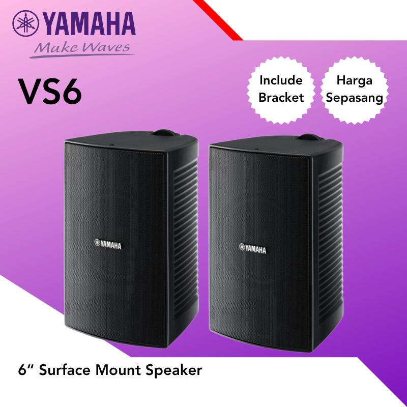 Speaker Pasif Wall Yamaha VS6 (6 inch) Original
