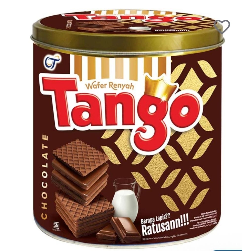 (instant saja) Tango Wafer Chocolate kue kaleng lebaran