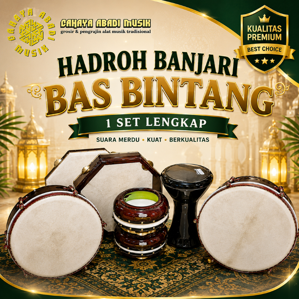 hadroh 1 set nurul mustofa musthofa banjari lengkap komplit