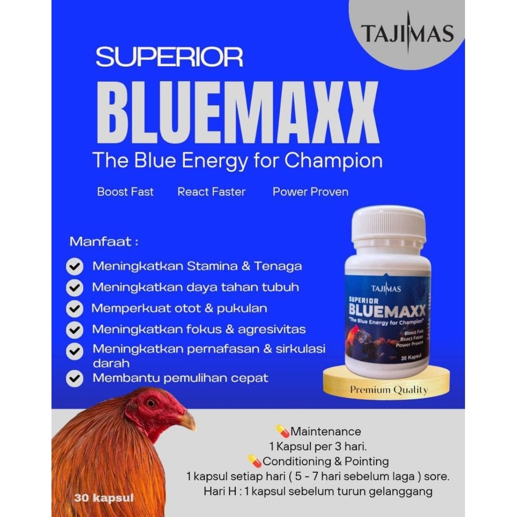 Tajimas Bluemax / Extrapower Doping Ayam