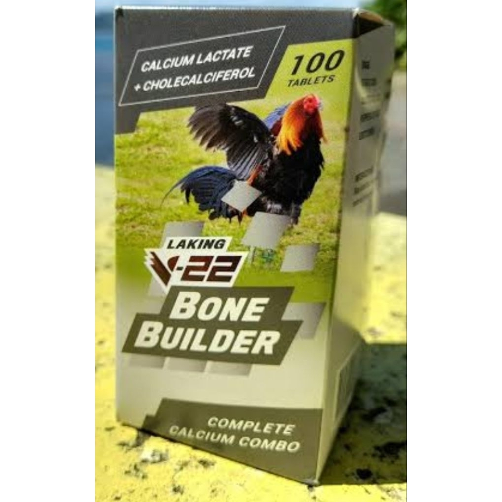 BONE BUILDER V-22 PENGUAT KAKI SAYAP TULANG OTOT PADA AYAM VITAMIN AYAM#