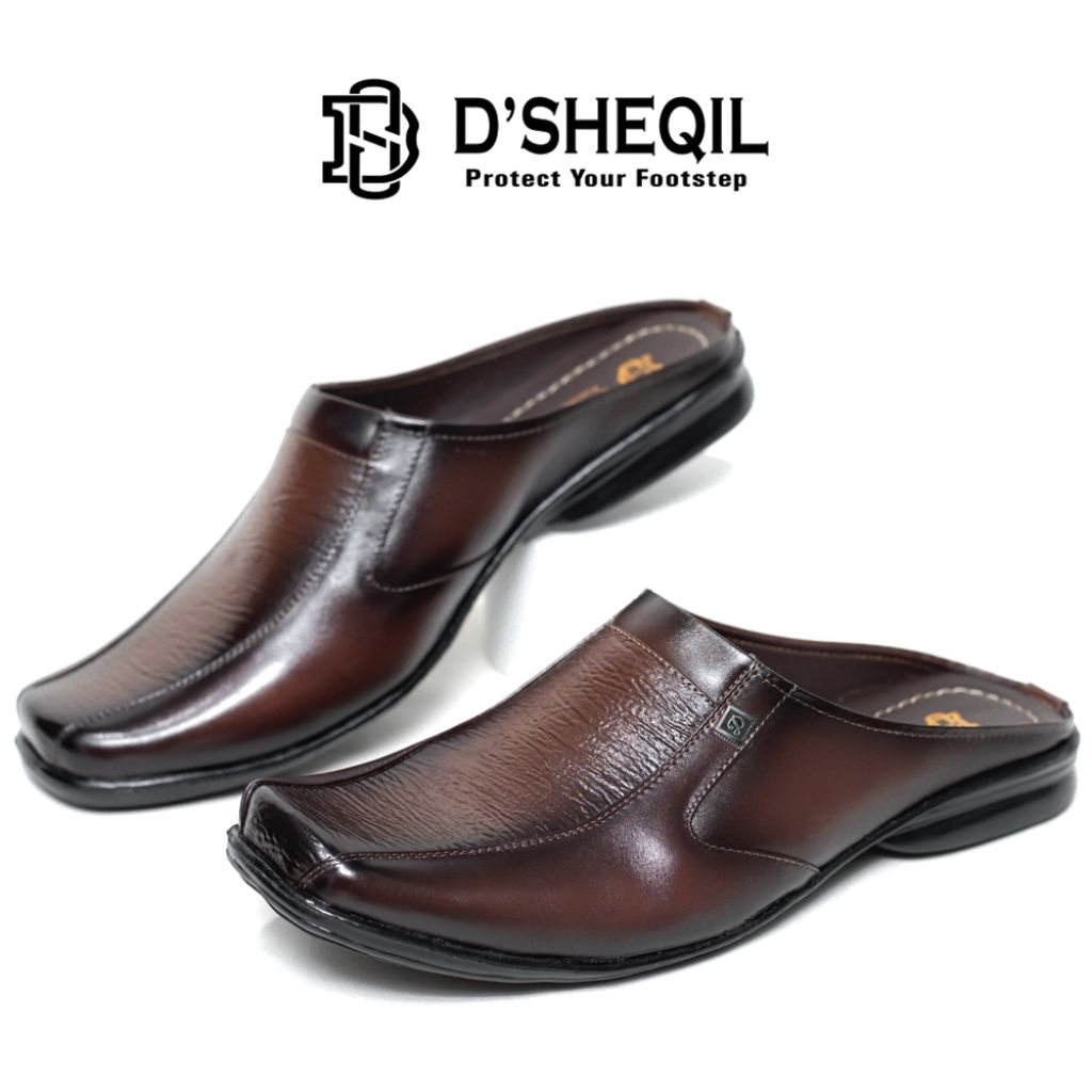 Sepatu Bustong Kulit Pria Sepatu Sandal Selop Kulit Sapi
