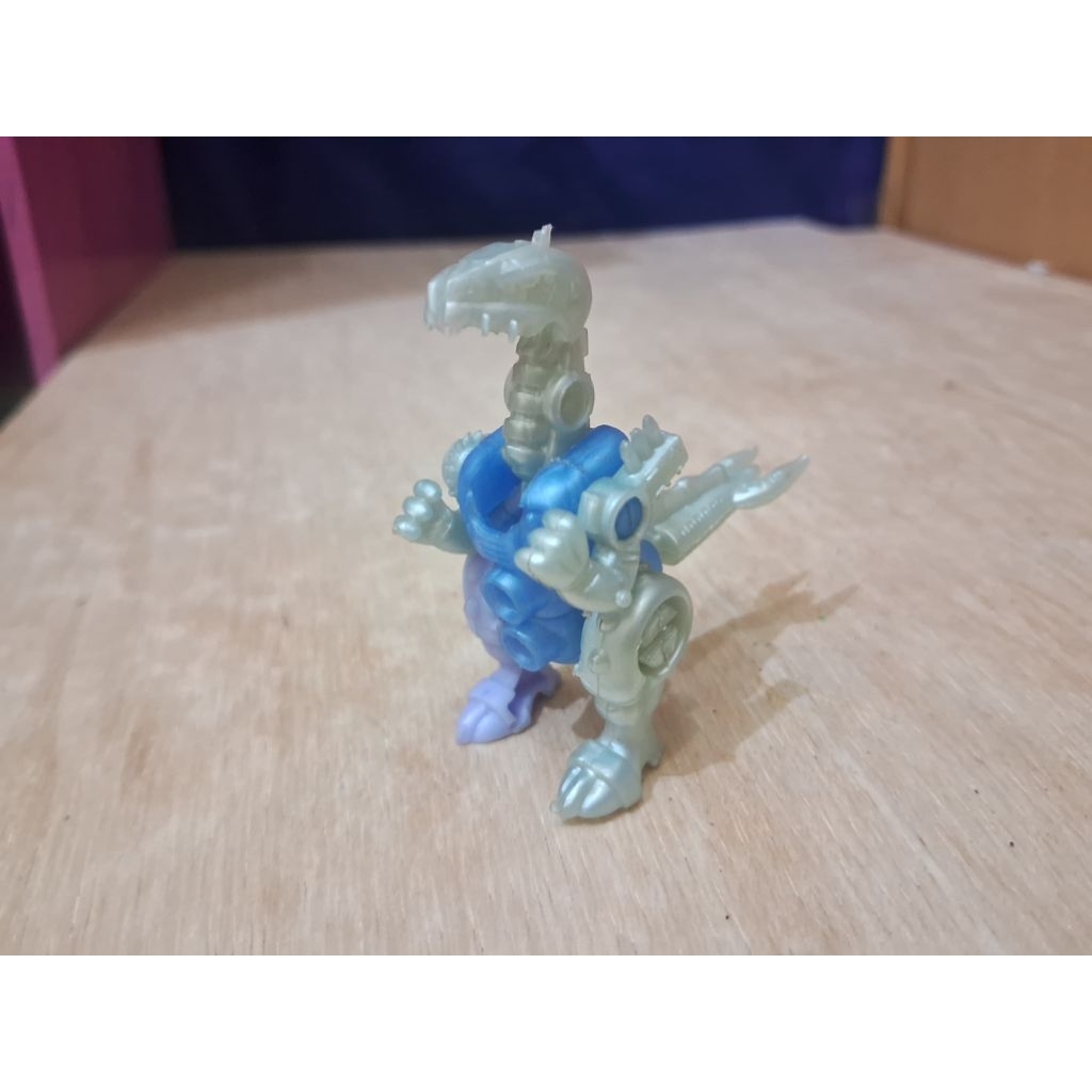 Mainan Jadul Figure Dino Mokit Dinosaursus Tyrex Seri Centurion Robot Lotte Jadul Figure Tirex Tirek