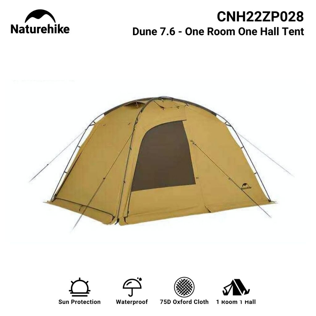 AKSESORIS TENDA NATUREHIKE DUNE 7.6 CNH22ZP028 75D DOME TENT CAMPING HIKING ADVENTURE OUTDOOR PENDAK