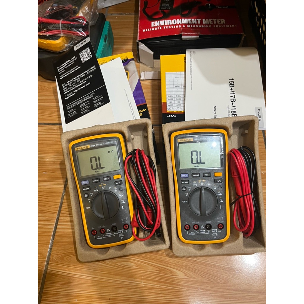 jual multimeter fluke 17b +