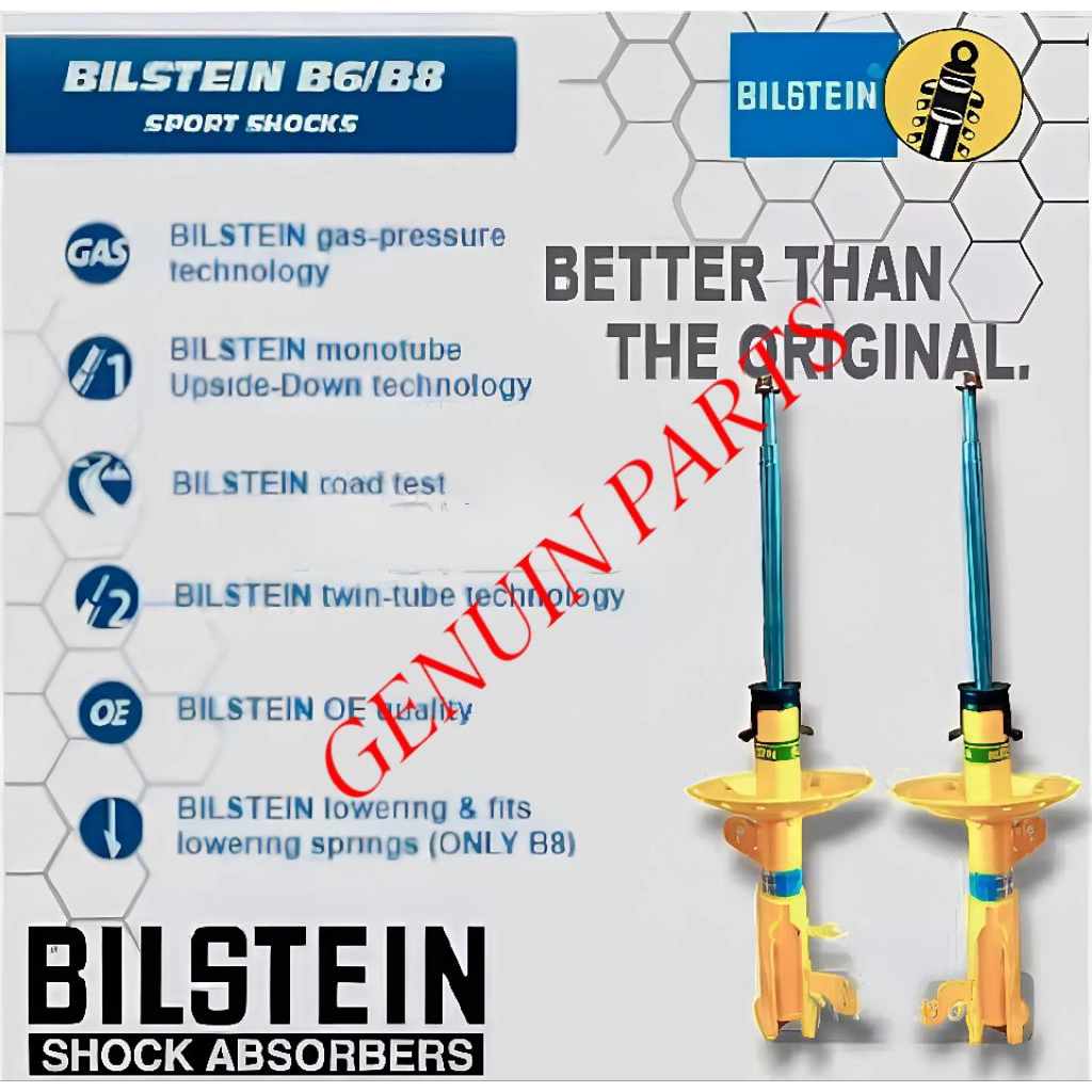 SHOCKBREAKER DEPAN HONDA BRV BILSTEIN B6