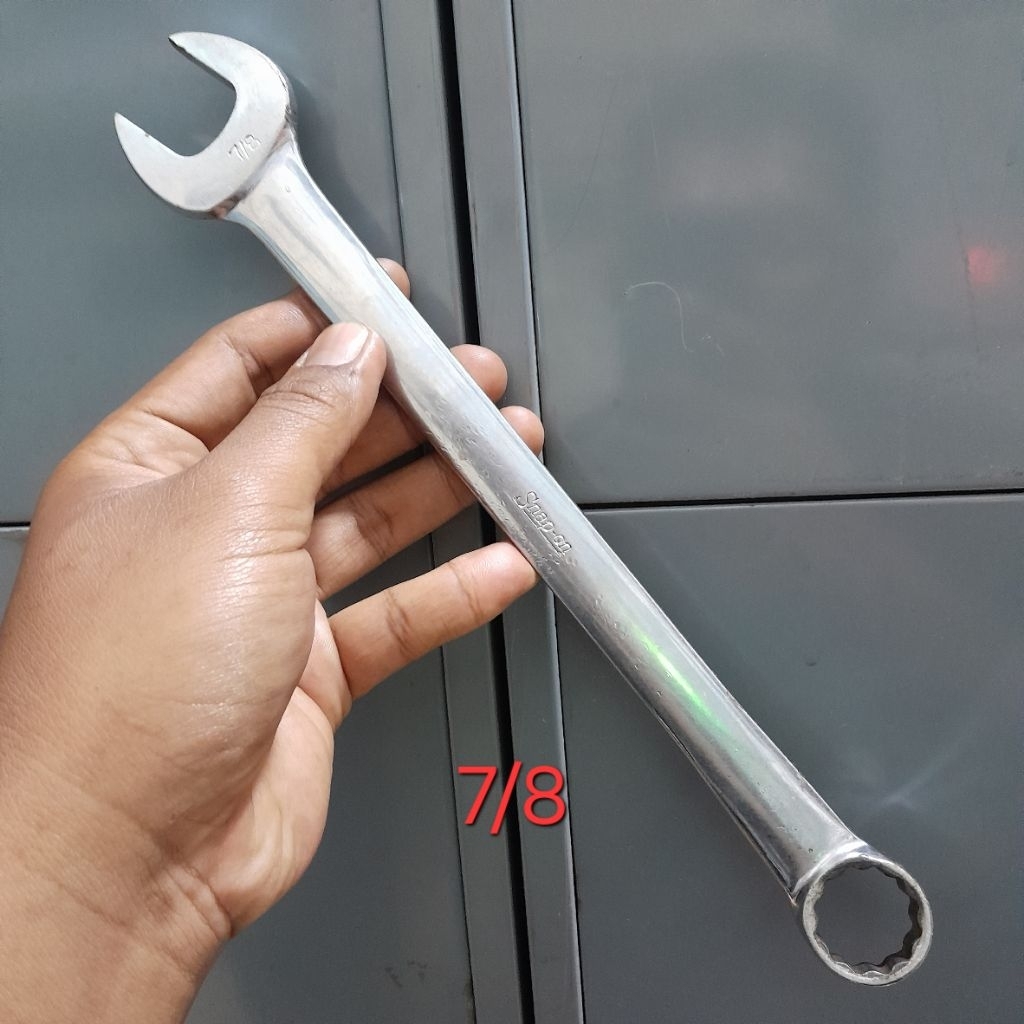 KUNCI RING PAS SNAP ON USA UKURAN 7/8 INCH SNAP-ON USA