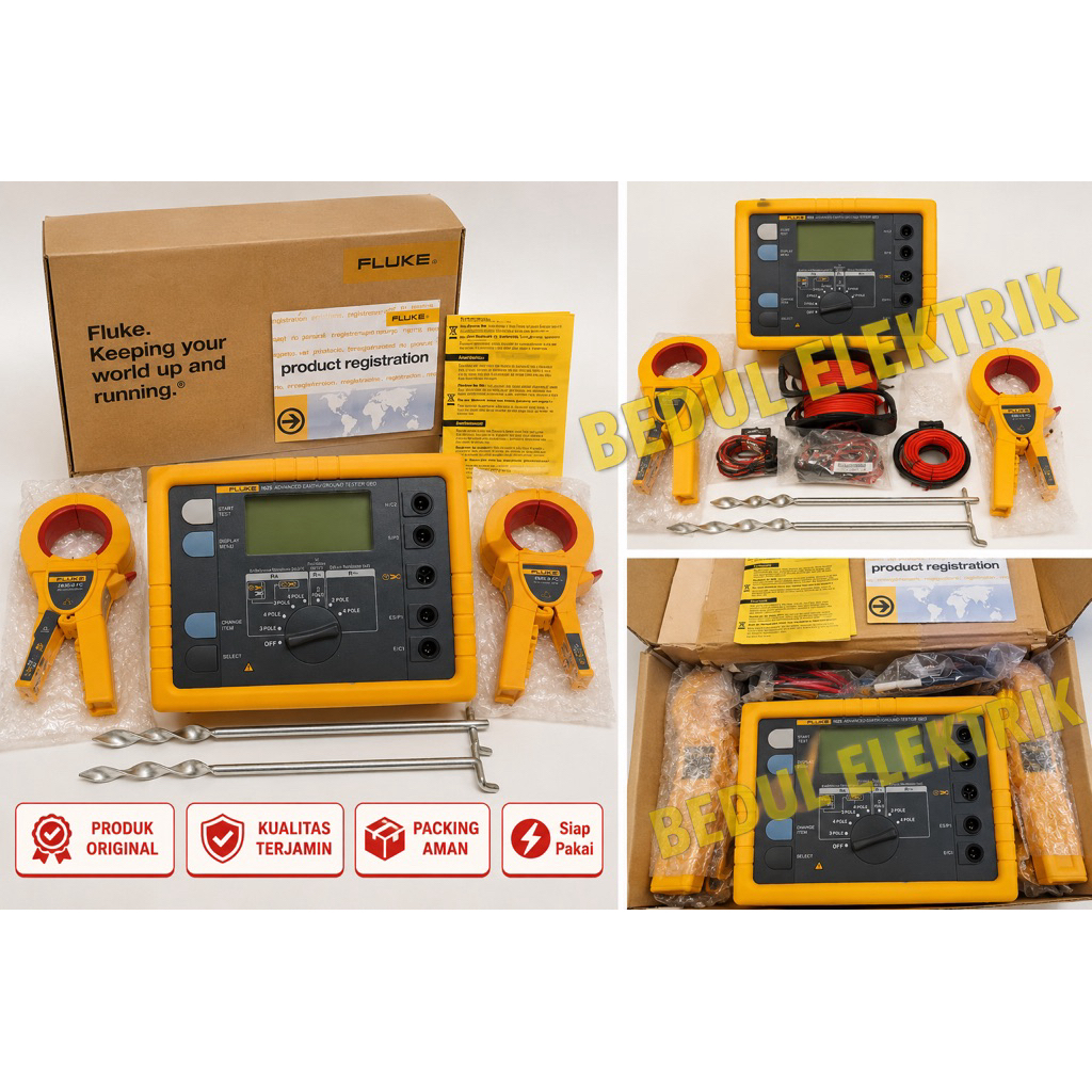 FLUKE 1625 ADVANCED EARTH/GROUND TESTER GEO