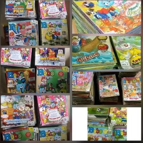 Majalah BOBO Majalah Anak Bekas Bagus Bersih
