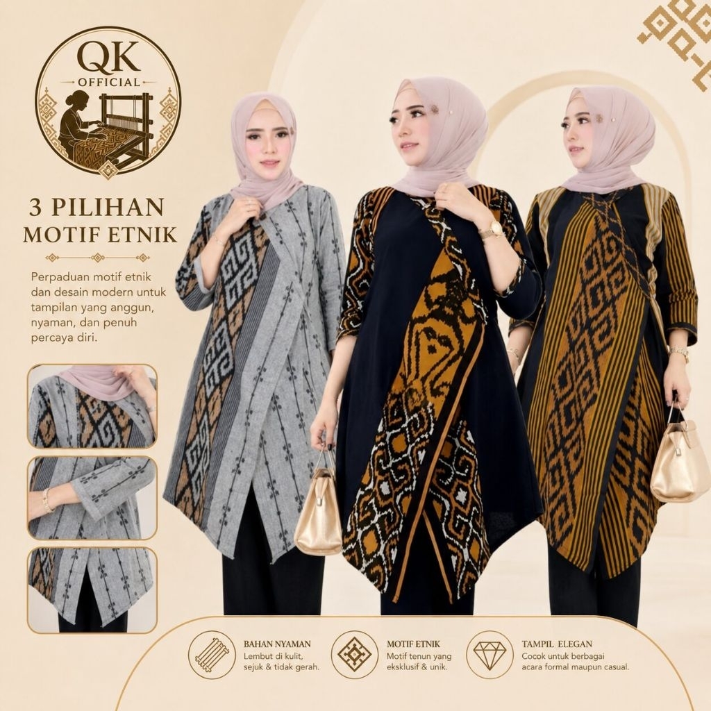 Tunik laksita / tunik tenun viral