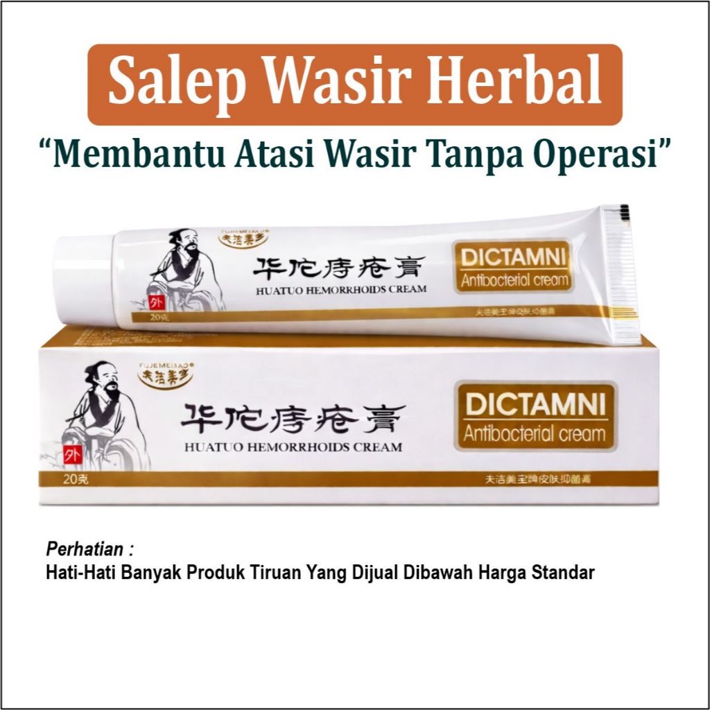 Dictamni Salep Wasir Herbal Obat Ambeien Hemorrhoids Ambeyen Paling Ampuh
