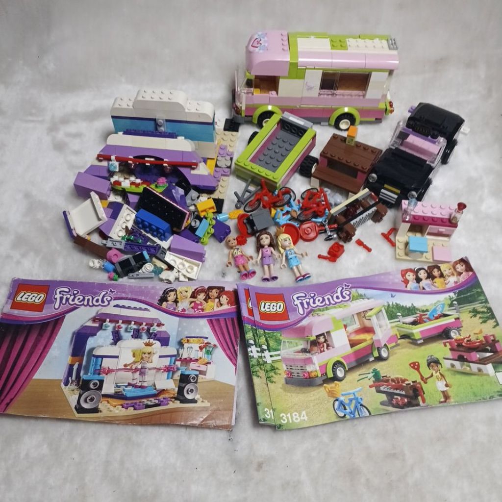 manan edukasi brick bonkar susun set lego friends