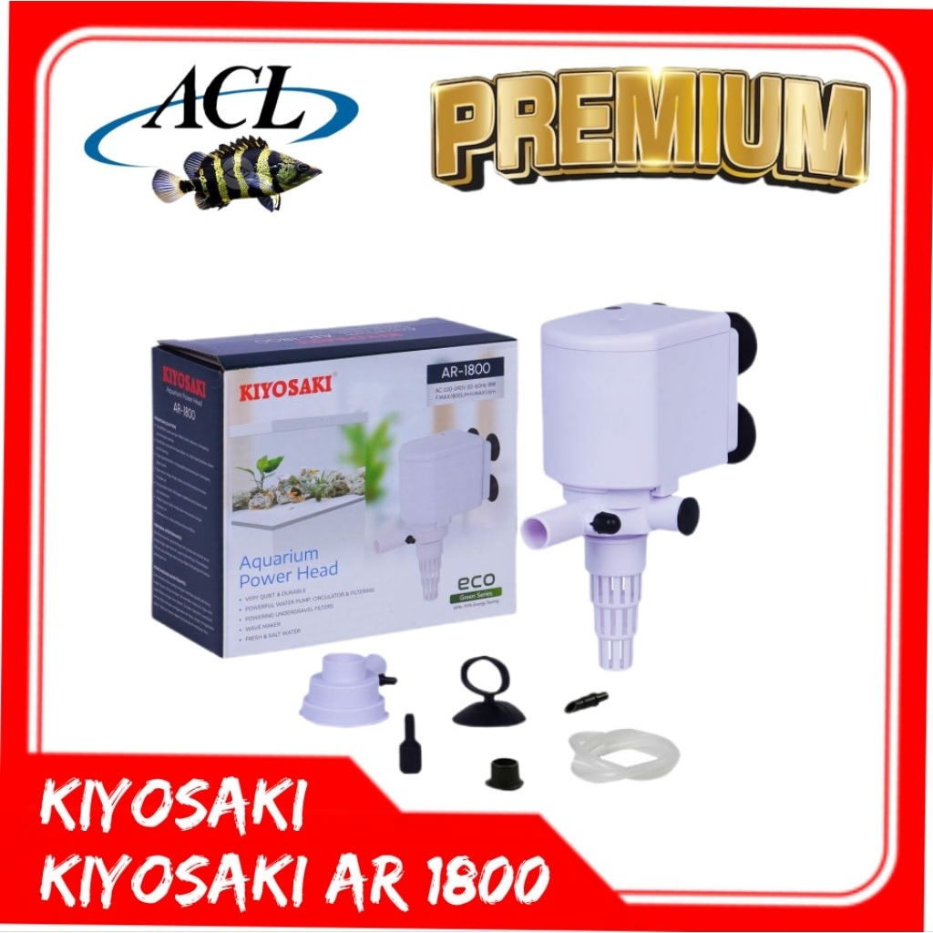 POMPA AQUARIUM POWER HEAD KIYOSAKI AR 1800 POMPA FILTER AQUARIUM