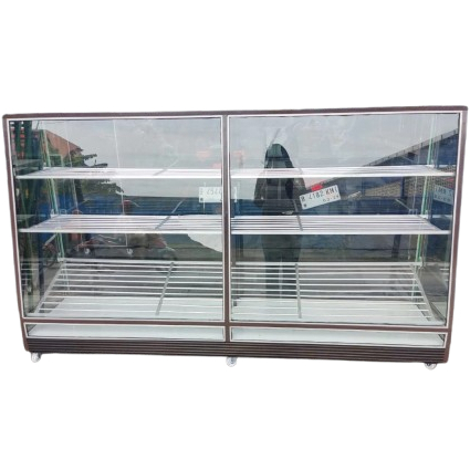 Etalase jualan kue / Rak jualan donat / Etalase uk 2meter / Only jabodetabek