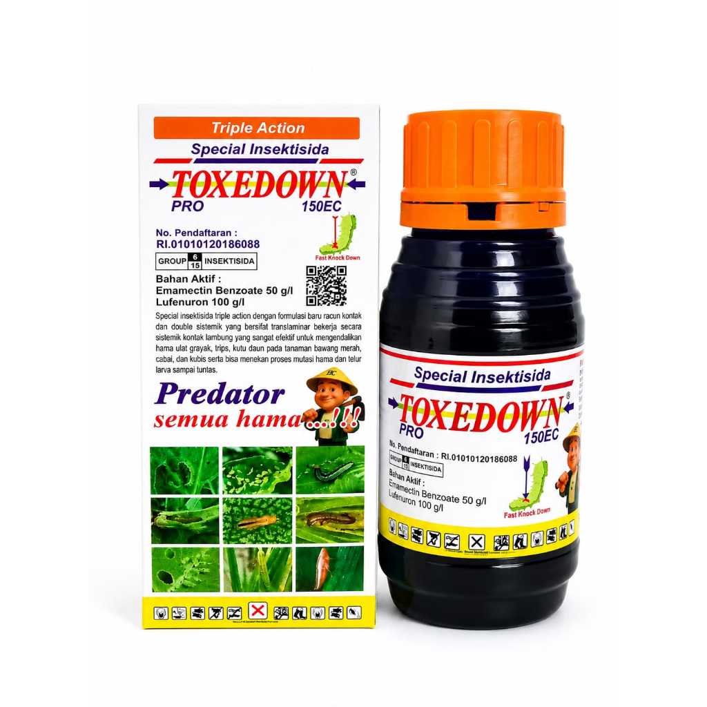 INSEKTISIDA TOXEDOWN 150EC 100ml/250/500ml