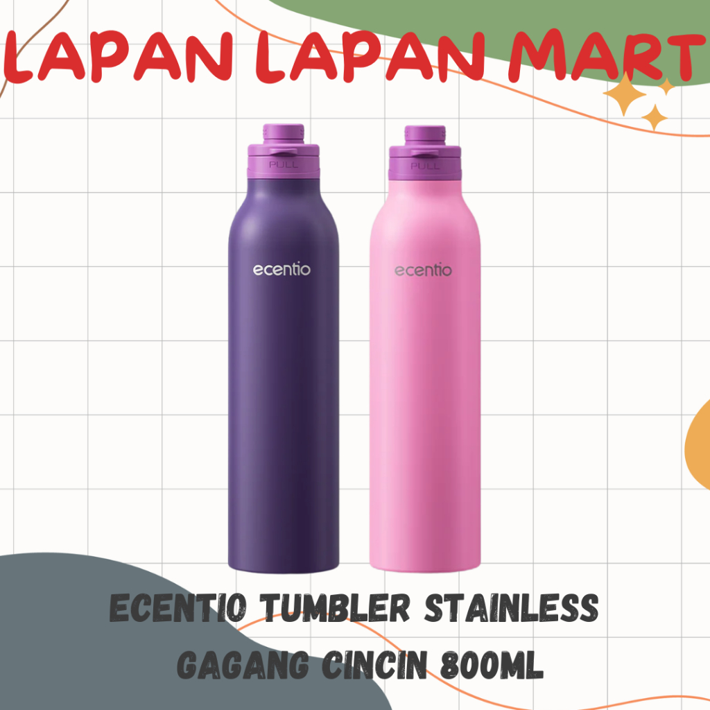 Ecentio Tumbler 800ml Stainless Vakuum