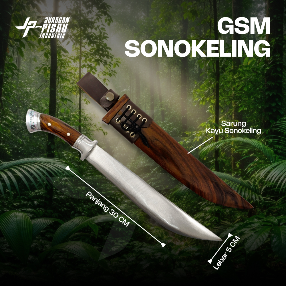 Juragan Pisau | Golok Sembelih Baja Asli Sup9 Super Tajam | Pisau Sembelih Multiguna