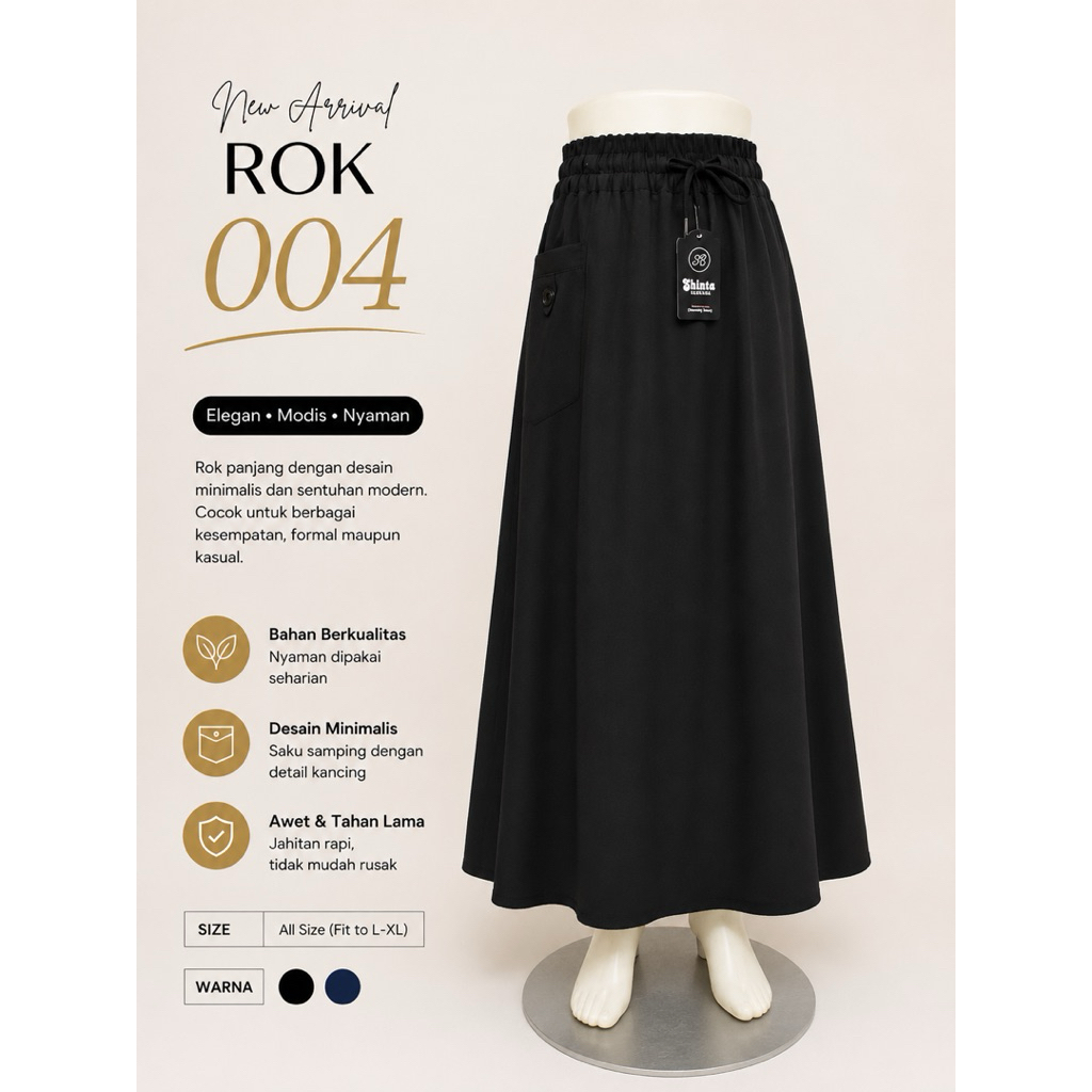 Rok Payung, Rok A, Rok Payung Polos