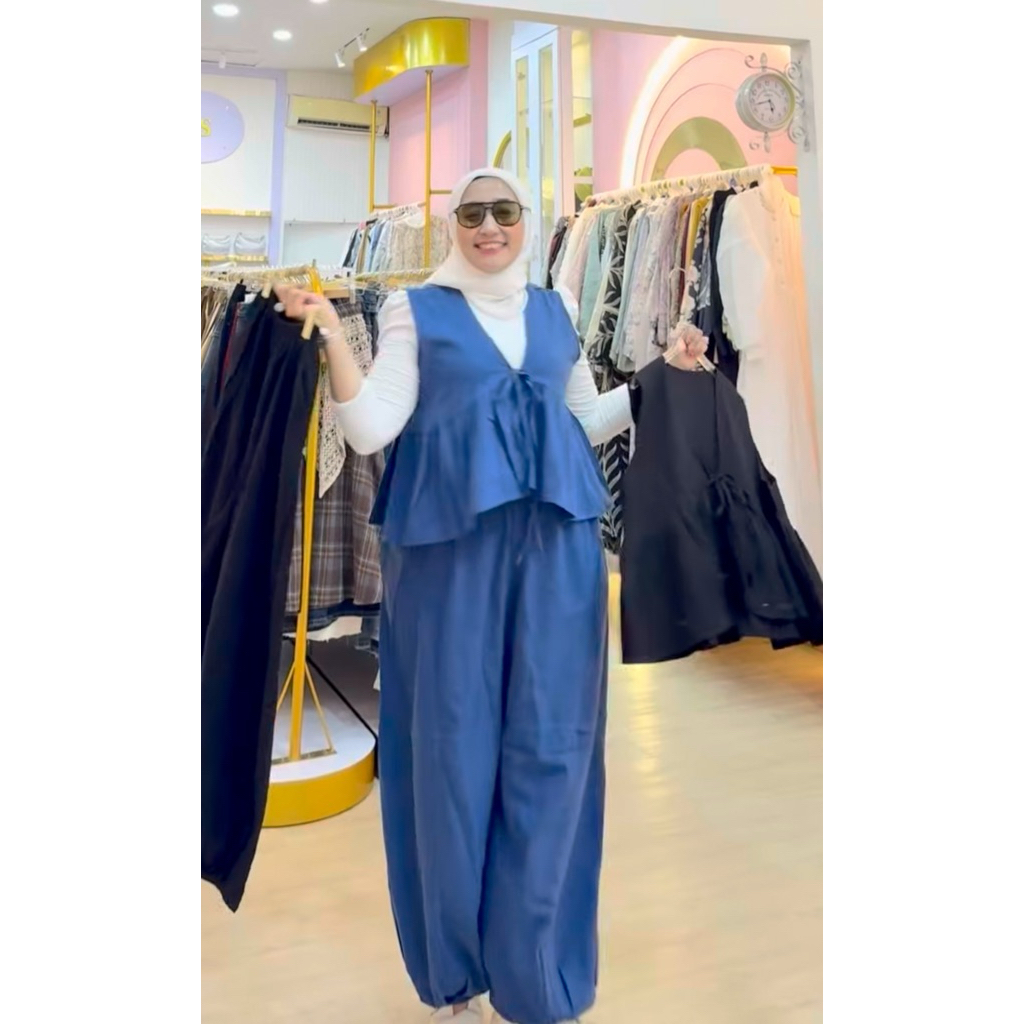 f100(set vest dan celana)