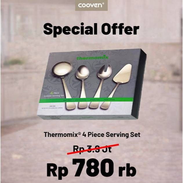 Thermomix 4 Piece Serving Set