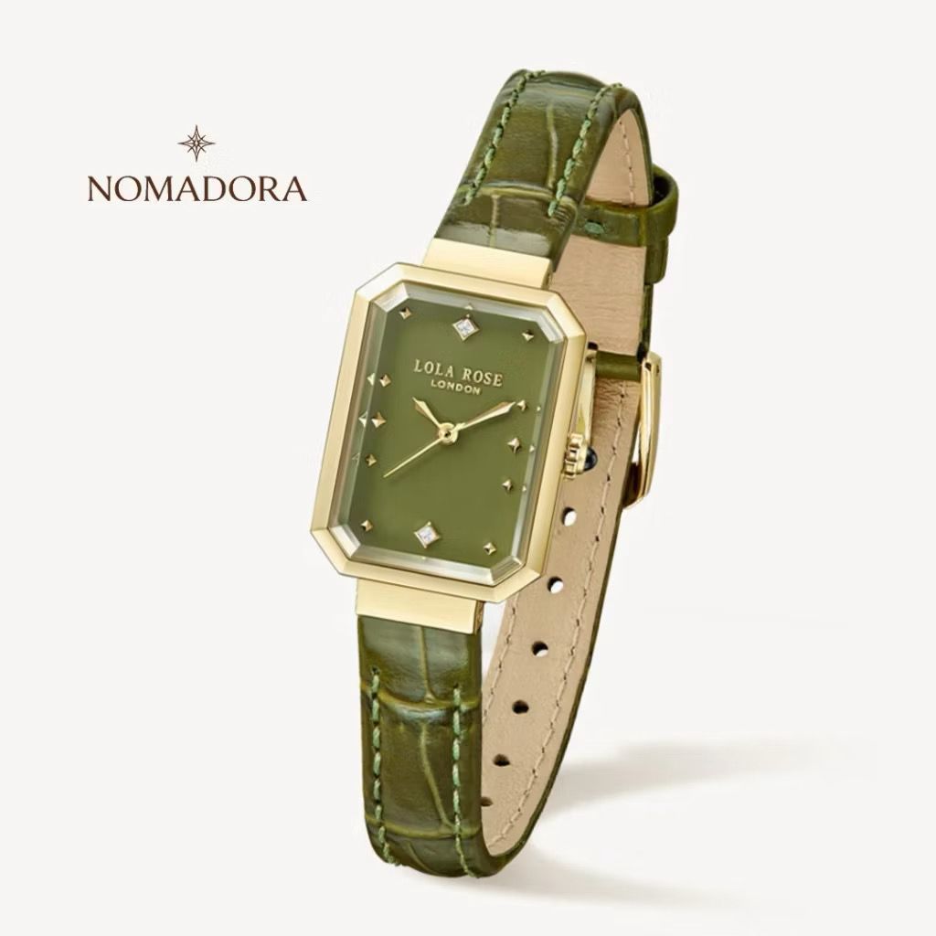 Nomadora Lola Rose Woman Leather Watch jam tangan wanita