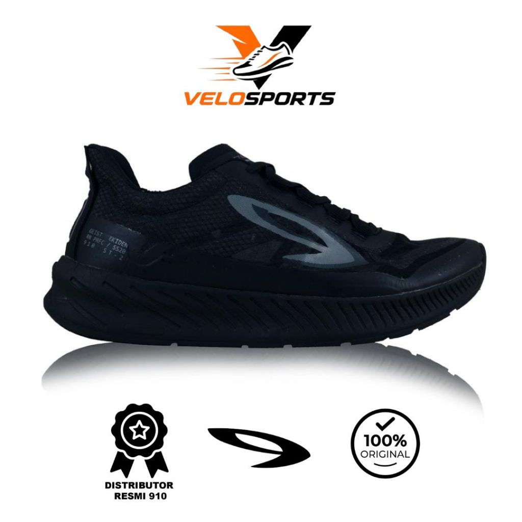 Velo - 910 Nineten Geist Ekiden - Hitam/HItam