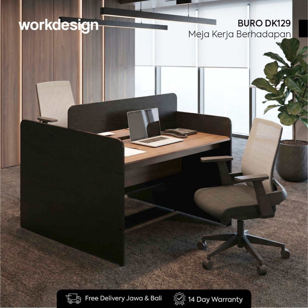 Workdesign Buro DK129 Meja Kerja / Meja Kantor / Meja Kerja Partisi