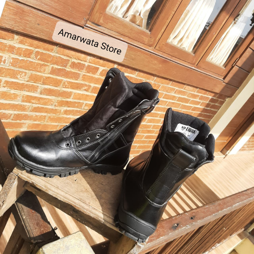 Sepatu Kulit Tactical PDL LIBRA Original
