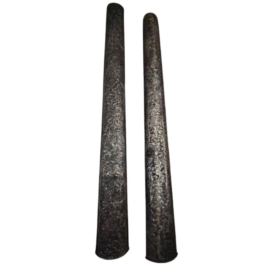#pendok #keris #slorok #perak logam #silver lama #vintage lawas #pajangan hiasan #antique langka #ko