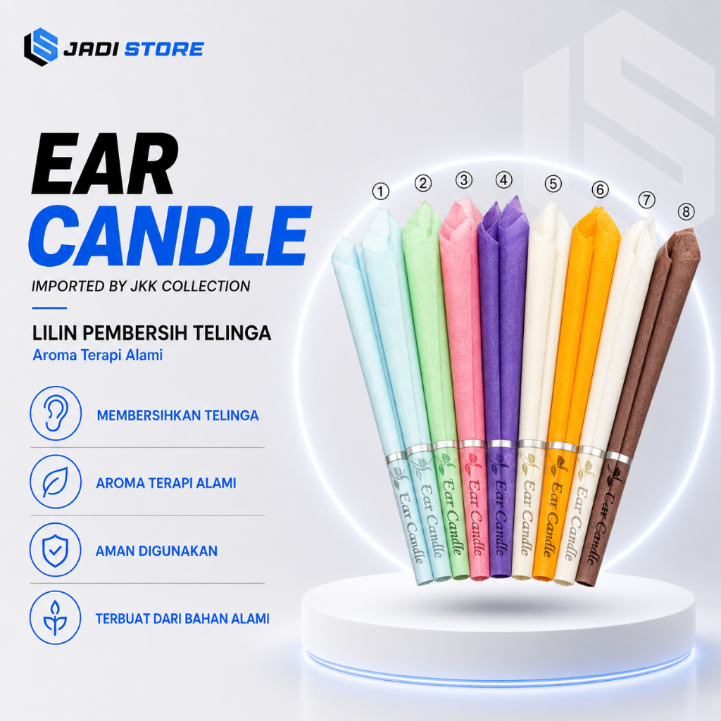 Lilin Pembersih Telinga Ear Candle Lilin Aroma Terapi Pembersih Telinga