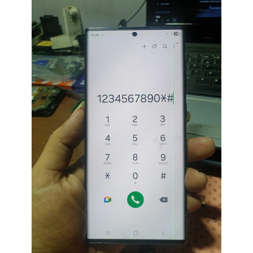 lcd plus frame original samsung s22 ultra minus