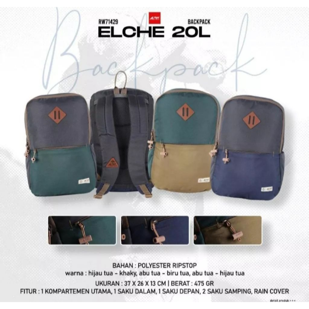 TAS RANSEL REI ELCHE 20L