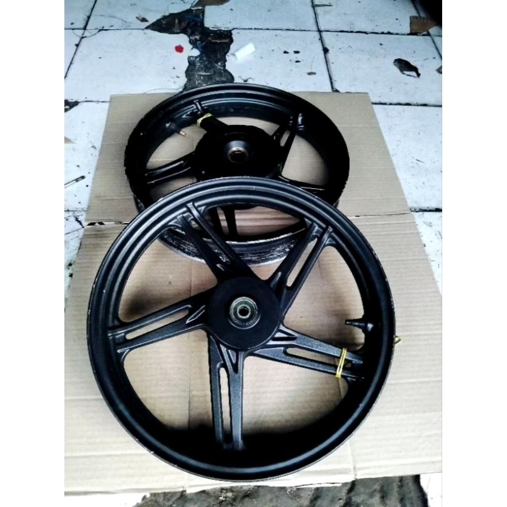 1SET VELG RACING BEAT FI ESP BEAT POP BEAT STREET VELG BELAKANG COPOTAN ASLI ORIGINAL