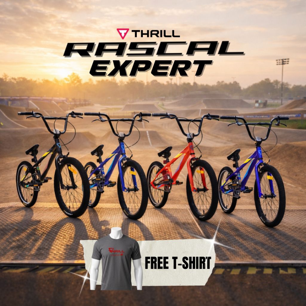 SEPEDA BMX THRILL RASCAL EXPERT SEPEDA BALAP ANAK REMAJA DEWASA