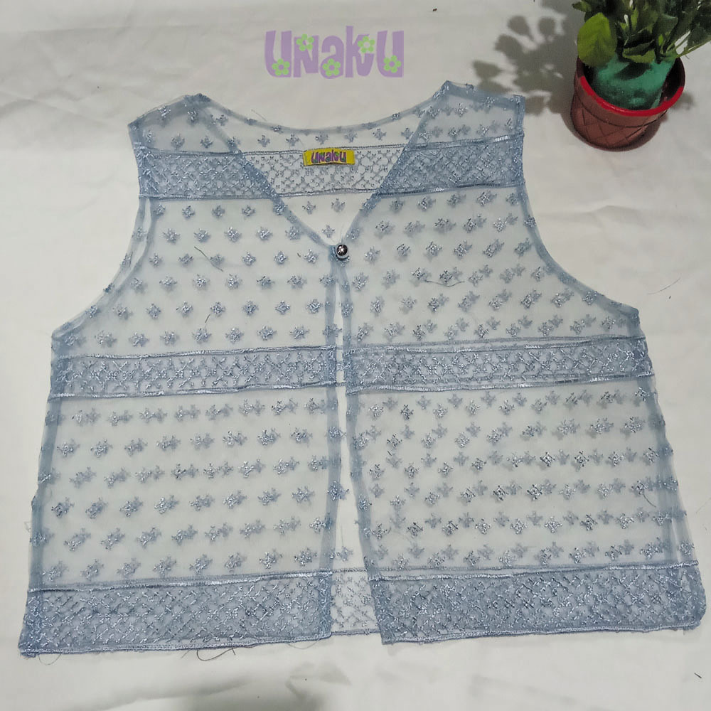 Vest brukat wanita/LD 100/PANJANG 45/Rompi Brukat wanita dewasa/Rompi cantik/baju lebaran/croptop/ba