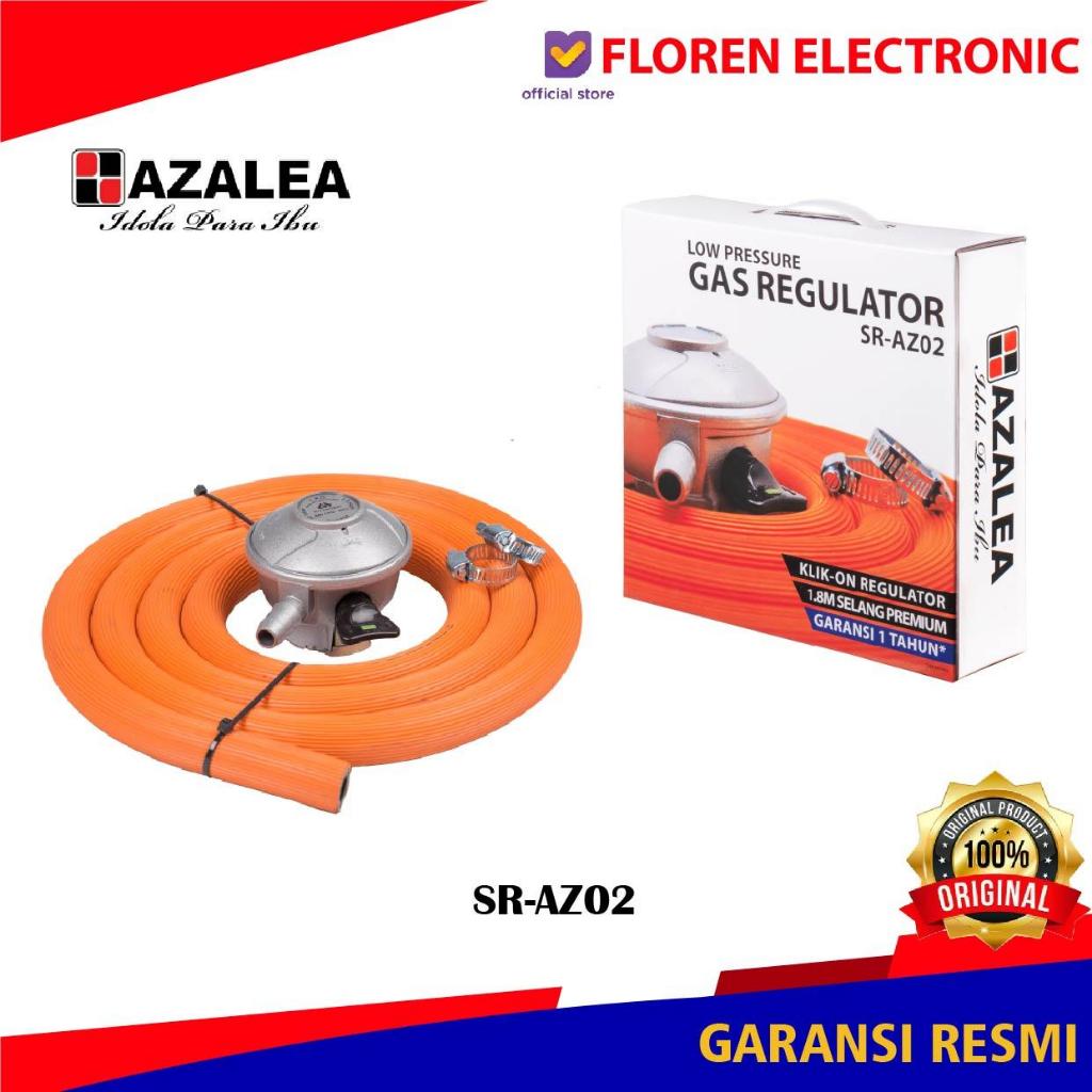 Azalea SR-AZ02 / SRAZ02 Kepala Gas Regulator + Selang Kompor SRA Z02 Garansi Resmi Azalea