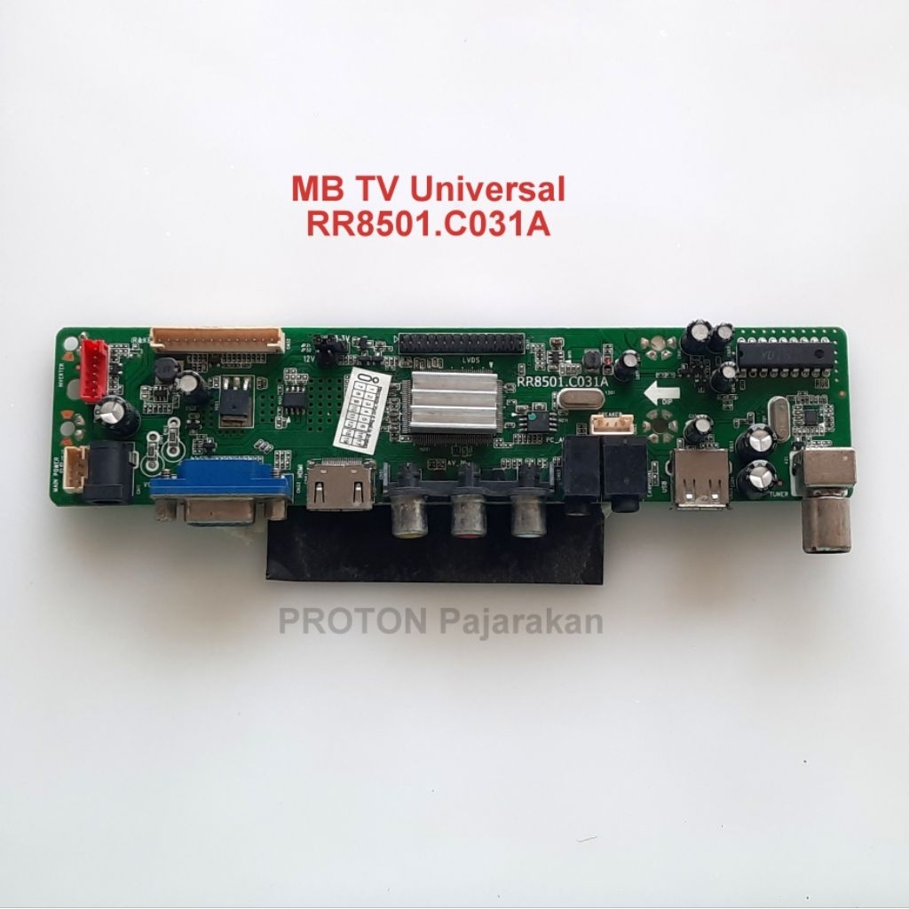 Mainboard LED TV + Monitor universal China 10" - 42" Ikedo 20" 22" 24" Matherboard LCD RR8501.C031A 