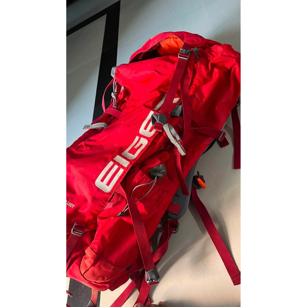Tas carier eiger wanderlust 60L